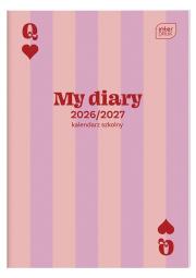 Opakowanie Kalendarz szkolny 2026/27 B6 Pink Card
