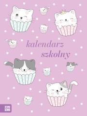 Okładka książki Kalendarz szkolny. Kotki