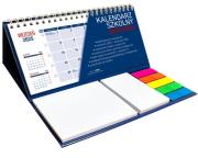 Opakowanie Kalendarz szkolny z notesem spiralowany Granat
