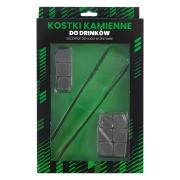 Opakowanie Kamienne kostki chłodzące do drinków + szczypce