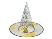 Kapelusz czarownicy czarno-złoty przeźroczysty. Wydawca: MFP. Dadada.pl Opakowanie Kapelusz czarownicy czarno-złoty przeźroczysty