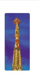 Opakowanie Karnet 12x23cm + koperta Gaudi Torre S. Familia