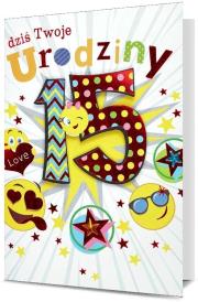 Okładka książki KARNET 15 URODZINY HM-100-763