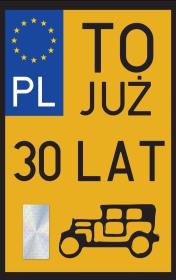 Opakowanie Karnet 2K 30 Urodziny