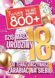 Opakowanie Karnet 2K na 18 Urodziny