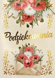 Opakowanie Karnet 3K Podziękowania