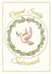 Opakowanie Karnet A4 chrzest Gołąb