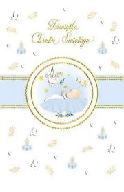 Opakowanie Karnet A4 chrzest Niebieski