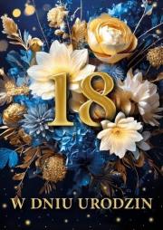 Karnet B6 3D Urodziny 18. Wydawca: Armin Style. Dadada.pl Opakowanie Karnet B6 3D Urodziny 18