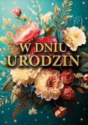 Karnet B6 3D W dniu urodzin. Wydawca: Armin Style. Dadada.pl Opakowanie Karnet B6 3D W dniu urodzin