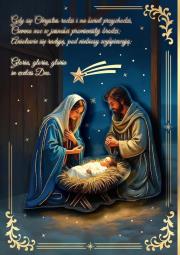 Opakowanie Karnet B6 Boże Narodzenie