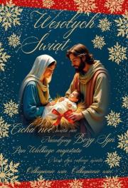 Opakowanie Karnet B6 Boże Narodzenie