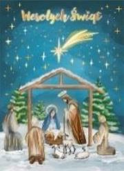 Opakowanie Karnet B6 Boże Narodzenie - Betlejem