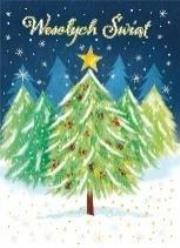 Karnet B6 Boże Narodzenie - Choinka w lesie. Wydawca: Henry. Dadada.pl Opakowanie Karnet B6 Boże Narodzenie - Choinka w lesie