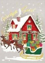 Karnet B6 Boże Narodzenie - Dom Mikołaja. Wydawca: Henry. Dadada.pl Opakowanie Karnet B6 Boże Narodzenie - Dom Mikołaja