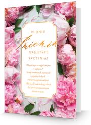 Opakowanie Karnet B6 Imieniny