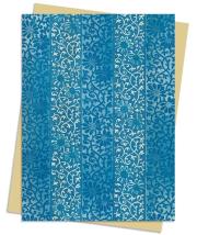 Opakowanie Karnet B6 Stripe Twill William Morris Gallery