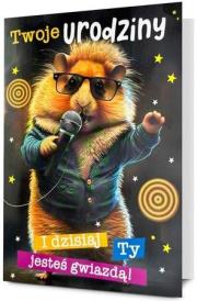 Opakowanie Karnet B6 Urodziny