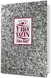 Opakowanie Karnet B6 Urodziny