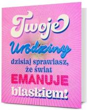 Opakowanie Karnet B6 Urodziny