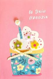 Opakowanie Karnet B6 Urodziny