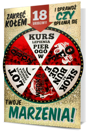 Opakowanie Karnet B6 Urodziny 18