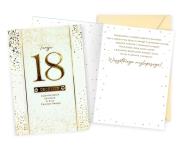 Opakowanie Karnet B6 Urodziny 18