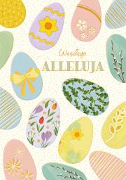 Opakowanie Karnet B6 Wielkanoc Pattern Pisankowy