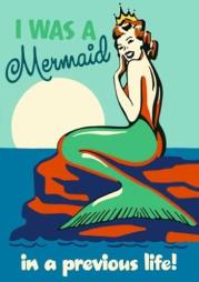 Opakowanie Karnet B6 z kopertą Byłam syreną