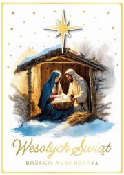 Opakowanie Karnet Boże Narodzenie