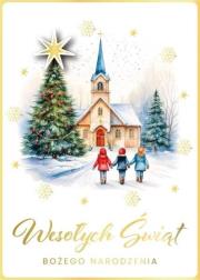 Opakowanie Karnet Boże Narodzenie