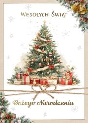 Opakowanie Karnet Boże Narodzenie