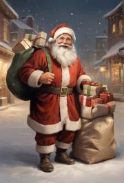 Opakowanie Karnet Boże Narodzenie - Christmas Eve