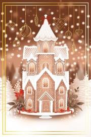 Opakowanie Karnet Boże Narodzenie - Hazel Gingerbread House