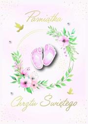 Opakowanie Karnet Chrzest