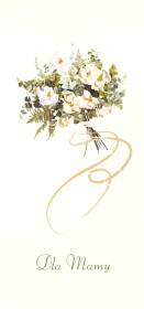 Opakowanie Karnet Dzień Matki DL M05 - Bukiet kwiatów