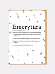 Opakowanie Karnet Emerytura