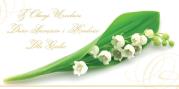 Opakowanie Karnet Flowers Urodziny wzór nr 1