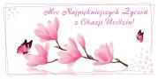 Opakowanie Karnet Flowers Urodziny wzór nr 13