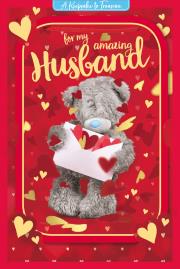 Opakowanie Karnet holograficzny 3D - For my amazing husband