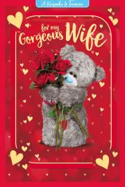 Opakowanie Karnet holograficzny 3D - For my gorgeous wife