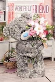 Opakowanie Karnet holograficzny 3D - To a wonderful friend