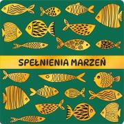 Opakowanie Karnet jednostronny Złote rybki