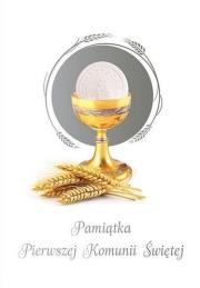 Opakowanie Karnet Komunia