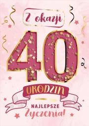 Opakowanie Karnet Konfetti