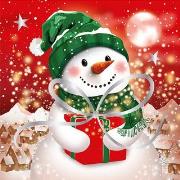 Opakowanie Karnet KW Boże Narodzenie - Christmas Snowman