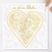 Opakowanie Karnet KW Ślub Serce