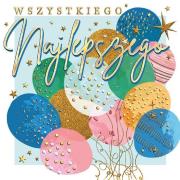 Opakowanie Karnet KW Urodziny - Balony