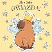 Opakowanie Karnet KW Urodziny - Kapibara gwiazda