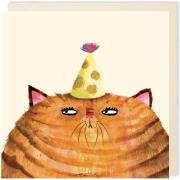 Opakowanie Karnet kwadrat 101 Rudy kot